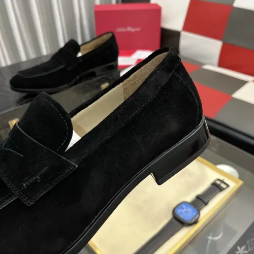 Cheap Salvatore Ferragamo Leather Shoes For Men #1392086 Replica Wholesale [$108.00 USD] [ITEM#1392086] on Replica Salvatore Ferragamo Leather Shoes
