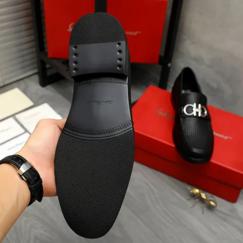 Cheap Salvatore Ferragamo Leather Shoes For Men #1392089 Replica Wholesale [$85.00 USD] [ITEM#1392089] on Replica Salvatore Ferragamo Leather Shoes