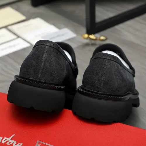 Cheap Salvatore Ferragamo Leather Shoes For Men #1392098 Replica Wholesale [$112.00 USD] [ITEM#1392098] on Replica Salvatore Ferragamo Leather Shoes