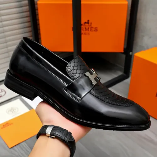 Cheap Hermes Leather Shoes For Men #1392117 Replica Wholesale [$92.00 USD] [ITEM#1392117] on Replica Hermes Leather Shoes