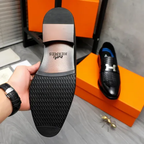 Cheap Hermes Leather Shoes For Men #1392117 Replica Wholesale [$92.00 USD] [ITEM#1392117] on Replica Hermes Leather Shoes