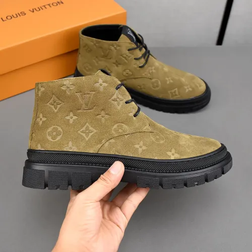 Cheap Louis Vuitton Boots For Men #1392146 Replica Wholesale [$92.00 USD] [ITEM#1392146] on Replica Louis Vuitton Boots