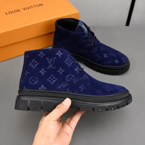 Cheap Louis Vuitton Boots For Men #1392148 Replica Wholesale [$92.00 USD] [ITEM#1392148] on Replica Louis Vuitton Boots