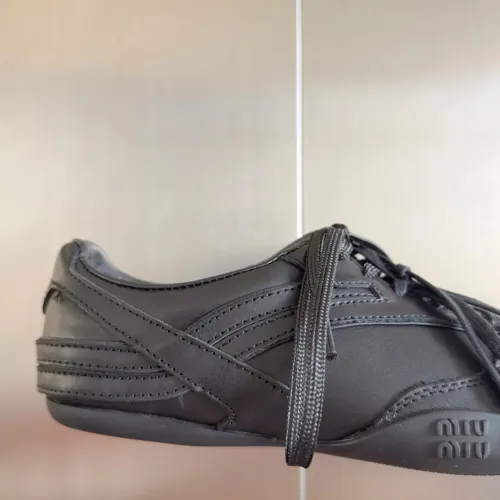 Cheap MIU MIU Casual Shoes For Women #1392233 Replica Wholesale [$125.00 USD] [ITEM#1392233] on Replica MIU MIU Casual Shoes