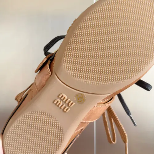 Cheap MIU MIU Casual Shoes For Women #1392237 Replica Wholesale [$125.00 USD] [ITEM#1392237] on Replica MIU MIU Casual Shoes