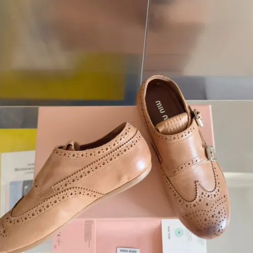 Cheap MIU MIU Casual Shoes For Women #1392239 Replica Wholesale [$125.00 USD] [ITEM#1392239] on Replica MIU MIU Casual Shoes