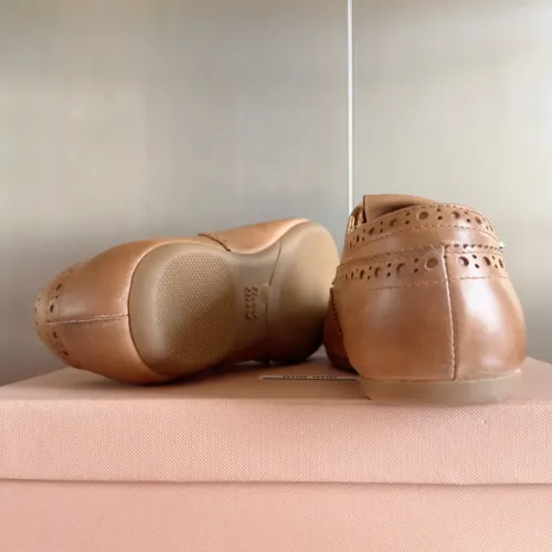 Cheap MIU MIU Casual Shoes For Women #1392239 Replica Wholesale [$125.00 USD] [ITEM#1392239] on Replica MIU MIU Casual Shoes