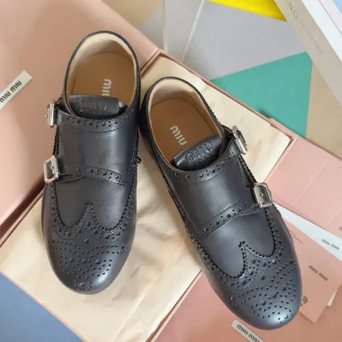 Cheap MIU MIU Casual Shoes For Women #1392240 Replica Wholesale [$125.00 USD] [ITEM#1392240] on Replica MIU MIU Casual Shoes