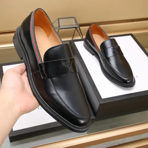 Cheap Gucci Oxfords Shoes For Men #1392285 Replica Wholesale [$98.00 USD] [ITEM#1392285] on Replica Gucci Oxfords Shoes