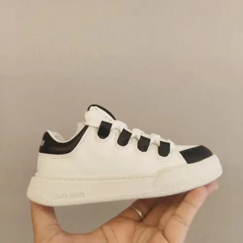 Cheap MIU MIU Kids' Shoes For Kids #1392297 Replica Wholesale [$68.00 USD] [ITEM#1392297] on Replica MIU MIU Kids' Shoes
