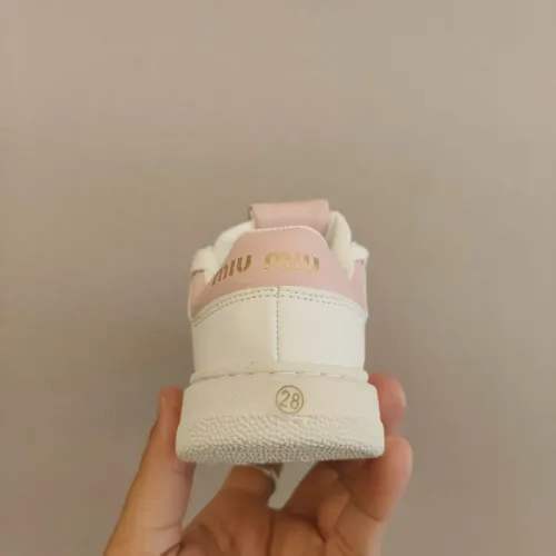 Cheap MIU MIU Kids' Shoes For Kids #1392298 Replica Wholesale [$68.00 USD] [ITEM#1392298] on Replica MIU MIU Kids' Shoes