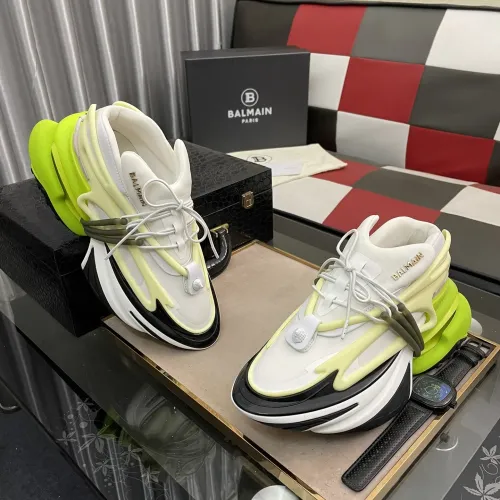 Cheap Balmain Casual Shoes For Men #1392453 Replica Wholesale [$140.00 USD] [ITEM#1392453] on Replica Balmain Casual Shoes