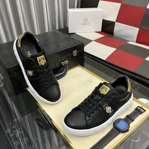 Cheap Versace Casual Shoes For Men #1392487 Replica Wholesale [$76.00 USD] [ITEM#1392487] on Replica Versace Casual Shoes