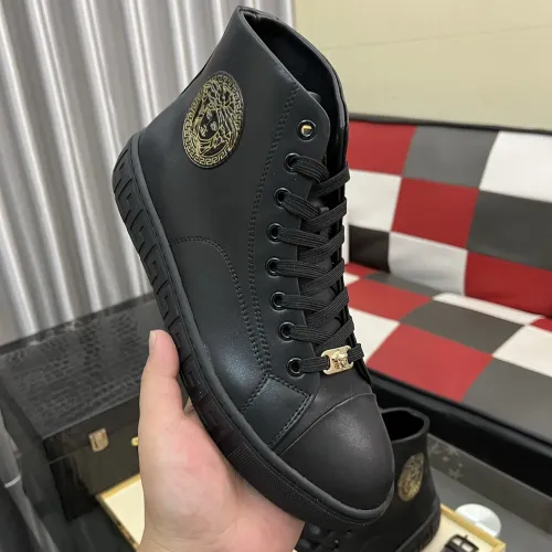 Cheap Versace High Tops Shoes For Men #1392489 Replica Wholesale [$80.00 USD] [ITEM#1392489] on Replica Versace High Tops Shoes