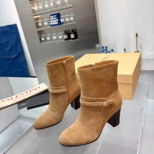 Cheap Valentino Boots For Women #1392528 Replica Wholesale [$145.00 USD] [ITEM#1392528] on Replica Valentino Boots