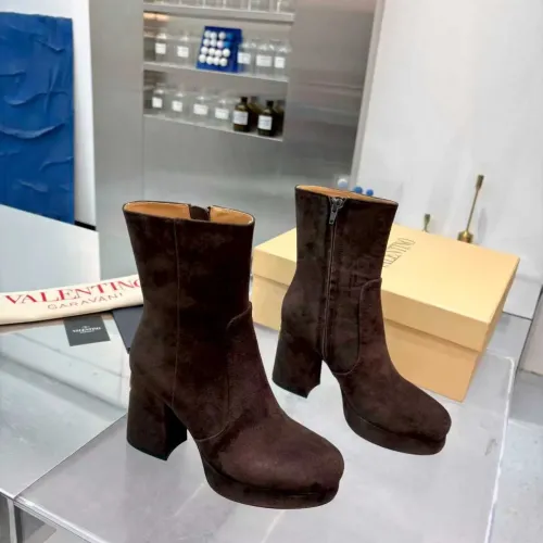 Cheap Valentino Boots For Women #1392561 Replica Wholesale [$145.00 USD] [ITEM#1392561] on Replica Valentino Boots