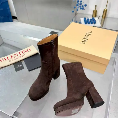 Cheap Valentino Boots For Women #1392561 Replica Wholesale [$145.00 USD] [ITEM#1392561] on Replica Valentino Boots