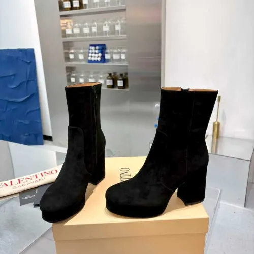 Cheap Valentino Boots For Women #1392565 Replica Wholesale [$145.00 USD] [ITEM#1392565] on Replica Valentino Boots