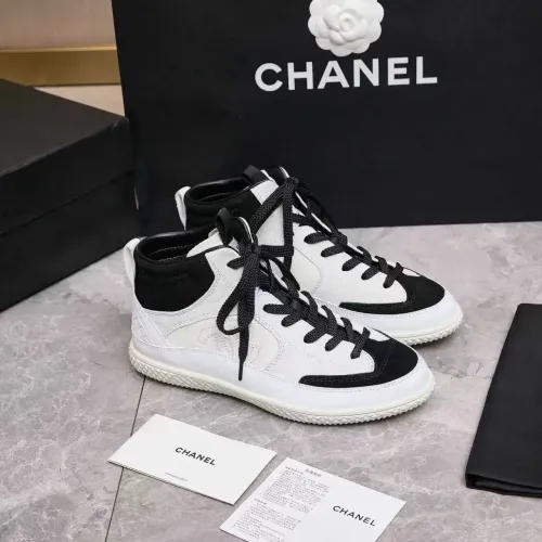 Cheap Chanel High Tops Shoes For Women #1392605 Replica Wholesale [$115.00 USD] [ITEM#1392605] on Replica Chanel High Tops Shoes