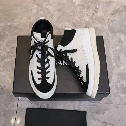 Cheap Chanel High Tops Shoes For Women #1392605 Replica Wholesale [$115.00 USD] [ITEM#1392605] on Replica Chanel High Tops Shoes