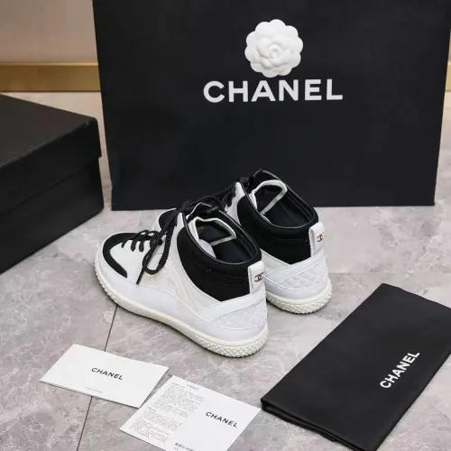 Cheap Chanel High Tops Shoes For Women #1392605 Replica Wholesale [$115.00 USD] [ITEM#1392605] on Replica Chanel High Tops Shoes