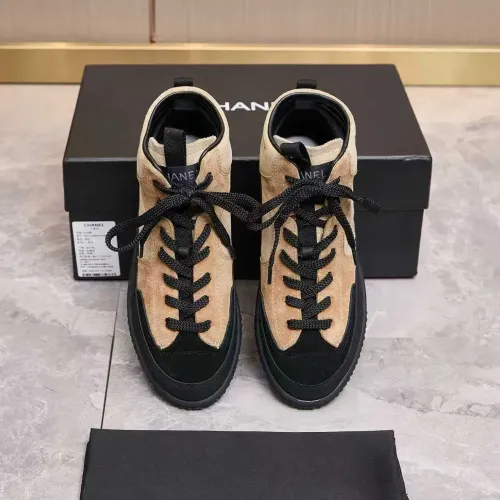 Cheap Chanel High Tops Shoes For Women #1392606 Replica Wholesale [$115.00 USD] [ITEM#1392606] on Replica Chanel High Tops Shoes