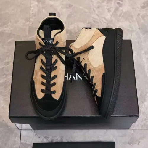 Cheap Chanel High Tops Shoes For Women #1392606 Replica Wholesale [$115.00 USD] [ITEM#1392606] on Replica Chanel High Tops Shoes