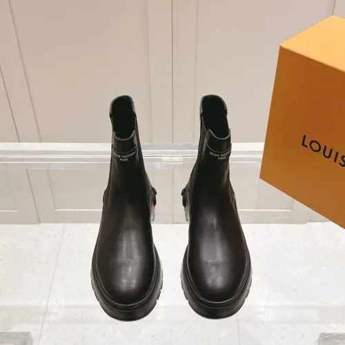 Cheap Louis Vuitton Boots For Women #1392608 Replica Wholesale [$130.00 USD] [ITEM#1392608] on Replica Louis Vuitton Boots