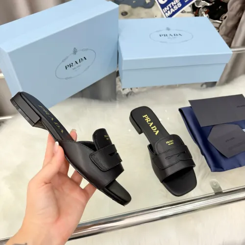 Cheap Prada Slippers For Women #1392610 Replica Wholesale [$92.00 USD] [ITEM#1392610] on Replica Prada Slippers