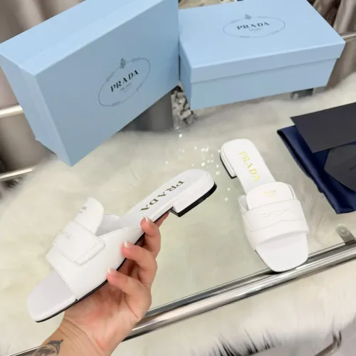Cheap Prada Slippers For Women #1392611 Replica Wholesale [$92.00 USD] [ITEM#1392611] on Replica Prada Slippers