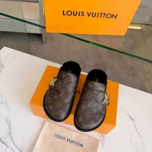 Cheap Louis Vuitton Slippers For Women #1392618 Replica Wholesale [$85.00 USD] [ITEM#1392618] on Replica Louis Vuitton Slippers