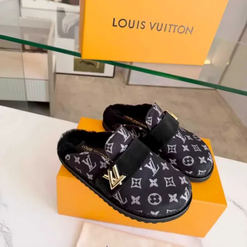 Cheap Louis Vuitton Slippers For Women #1392619 Replica Wholesale [$85.00 USD] [ITEM#1392619] on Replica Louis Vuitton Slippers