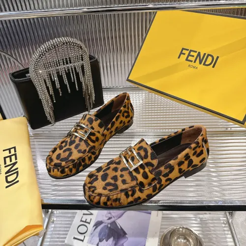 Cheap Fendi Leather Shoes For Women #1392623 Replica Wholesale [$102.00 USD] [ITEM#1392623] on Replica Fendi Leather Shoes