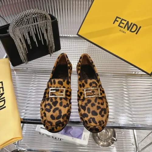 Cheap Fendi Leather Shoes For Women #1392623 Replica Wholesale [$102.00 USD] [ITEM#1392623] on Replica Fendi Leather Shoes
