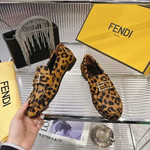 Cheap Fendi Leather Shoes For Women #1392623 Replica Wholesale [$102.00 USD] [ITEM#1392623] on Replica Fendi Leather Shoes