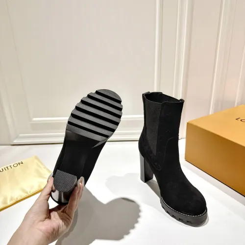 Cheap Louis Vuitton Boots For Women #1392624 Replica Wholesale [$115.00 USD] [ITEM#1392624] on Replica Louis Vuitton Boots