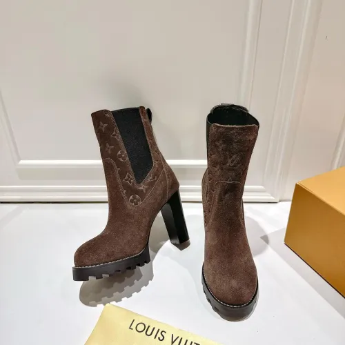 Cheap Louis Vuitton Boots For Women #1392625 Replica Wholesale [$115.00 USD] [ITEM#1392625] on Replica Louis Vuitton Boots