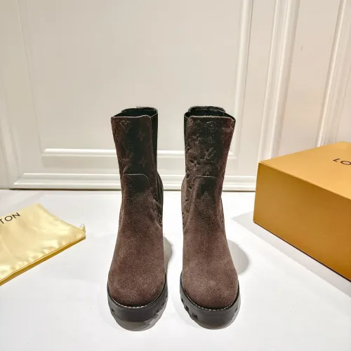 Cheap Louis Vuitton Boots For Women #1392625 Replica Wholesale [$115.00 USD] [ITEM#1392625] on Replica Louis Vuitton Boots