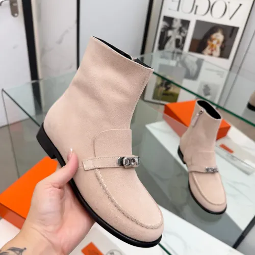 Cheap Hermes Boots For Women #1392665 Replica Wholesale [$145.00 USD] [ITEM#1392665] on Replica Hermes Boots