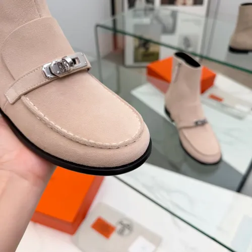 Cheap Hermes Boots For Women #1392665 Replica Wholesale [$145.00 USD] [ITEM#1392665] on Replica Hermes Boots