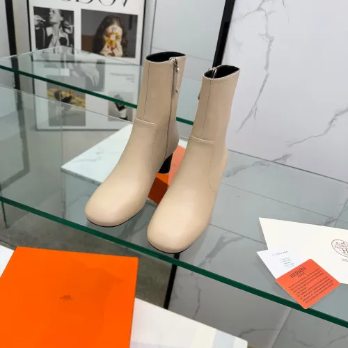 Cheap Hermes Boots For Women #1392672 Replica Wholesale [$145.00 USD] [ITEM#1392672] on Replica Hermes Boots