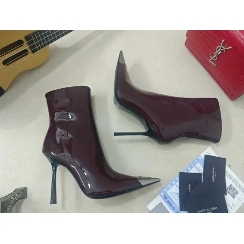 Cheap Yves Saint Laurent YSL Boots For Women #1392685 Replica Wholesale [$130.00 USD] [ITEM#1392685] on Replica Yves Saint Laurent YSL Boots