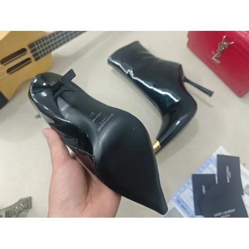 Cheap Yves Saint Laurent YSL Boots For Women #1392686 Replica Wholesale [$130.00 USD] [ITEM#1392686] on Replica Yves Saint Laurent YSL Boots