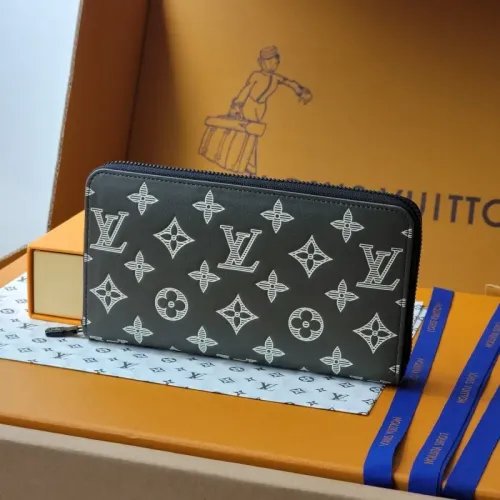 Louis Vuitton AAA Quality Long Wallets #1392701