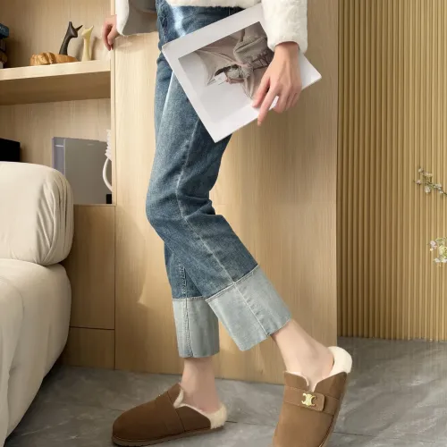 Cheap Celine Slippers For Women #1392707 Replica Wholesale [$96.00 USD] [ITEM#1392707] on Replica Celine Slippers