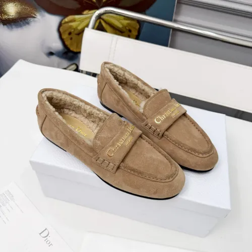 Cheap Christian Dior Leather Shoes For Women #1392715 Replica Wholesale [$112.00 USD] [ITEM#1392715] on Replica Christian Dior Leather Shoes