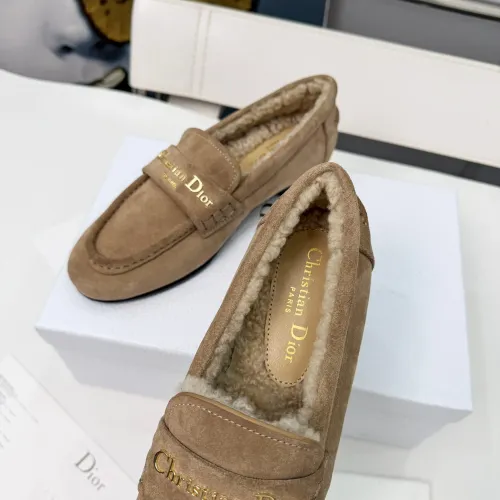 Cheap Christian Dior Leather Shoes For Women #1392715 Replica Wholesale [$112.00 USD] [ITEM#1392715] on Replica Christian Dior Leather Shoes