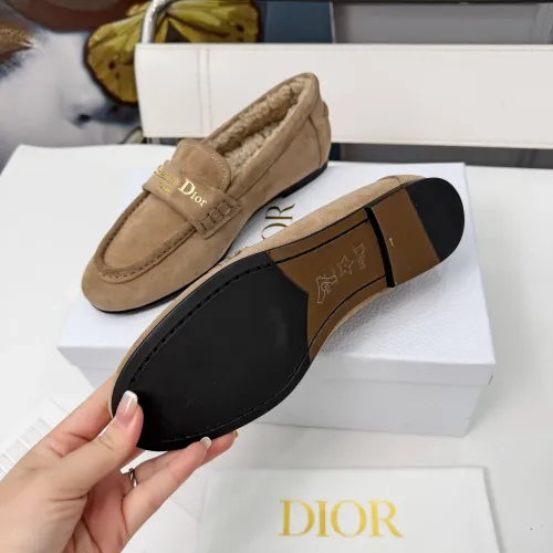 Cheap Christian Dior Leather Shoes For Women #1392715 Replica Wholesale [$112.00 USD] [ITEM#1392715] on Replica Christian Dior Leather Shoes