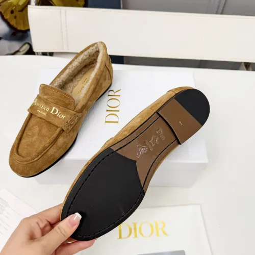 Cheap Christian Dior Leather Shoes For Women #1392716 Replica Wholesale [$112.00 USD] [ITEM#1392716] on Replica Christian Dior Leather Shoes