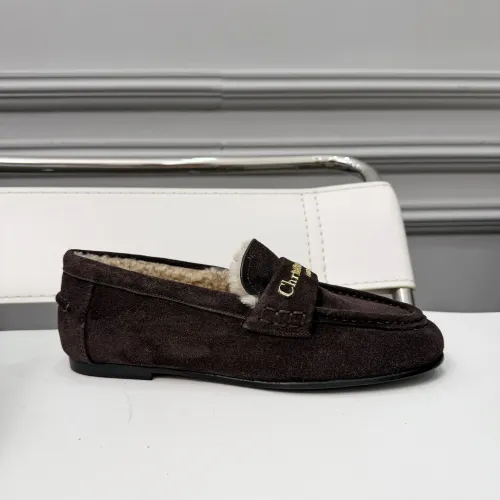 Cheap Christian Dior Leather Shoes For Women #1392719 Replica Wholesale [$112.00 USD] [ITEM#1392719] on Replica Christian Dior Leather Shoes